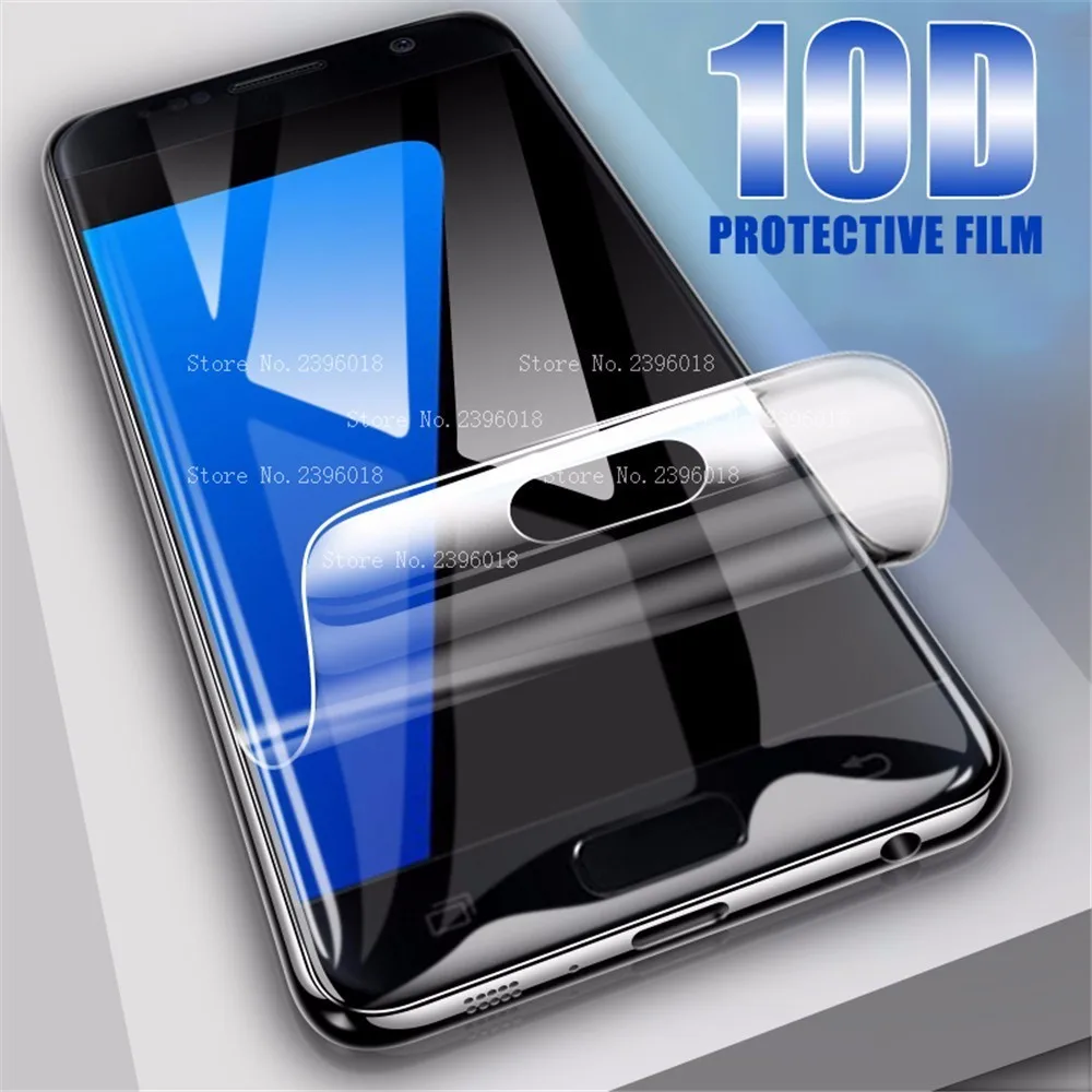 Полностью мягкая защита экрана для Samsung Galaxy S10 9 Plus 10E J 3 4 6 A 5 7 2018 2017 новая 10D