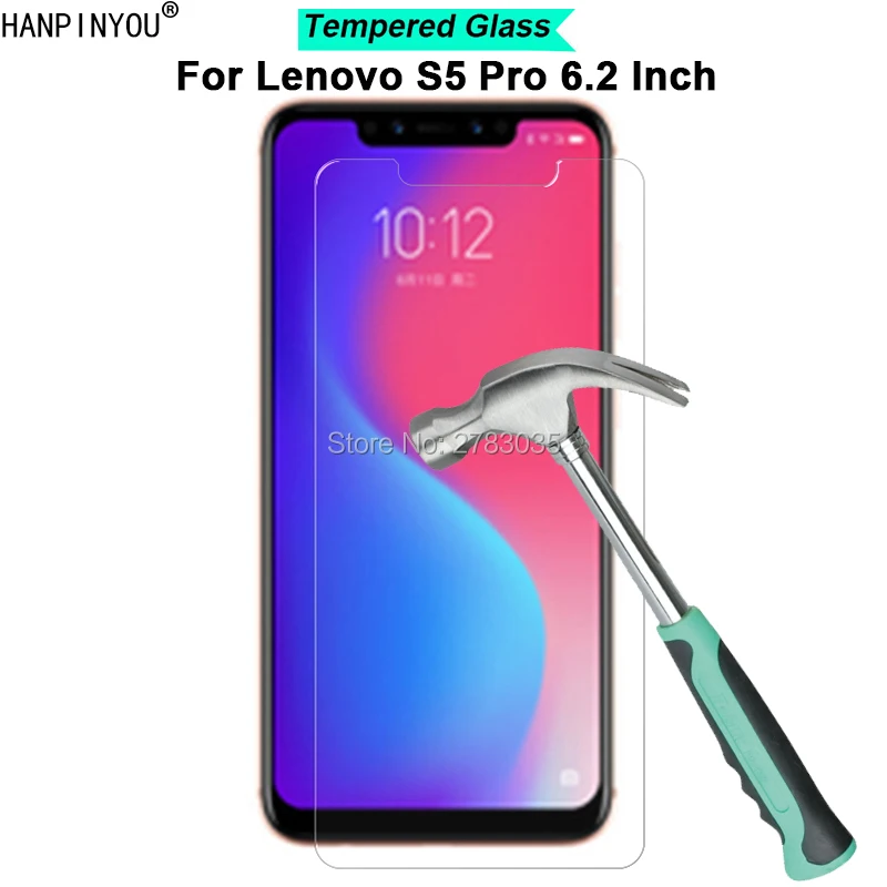 For Lenovo S5 Pro S5Pro 6.2&quot New 9H Hardness 2.5D Ultra-thin Toughened Tempered Glass Film Screen Protector Protective Guard | Мобильные