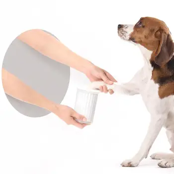 

Dog Outdoor Portable Foot Wash Cup Cleaning Artifact Cat Silicone Claw Wash Cleaning Supplies Jin Mao Teddy Out Foot Cup