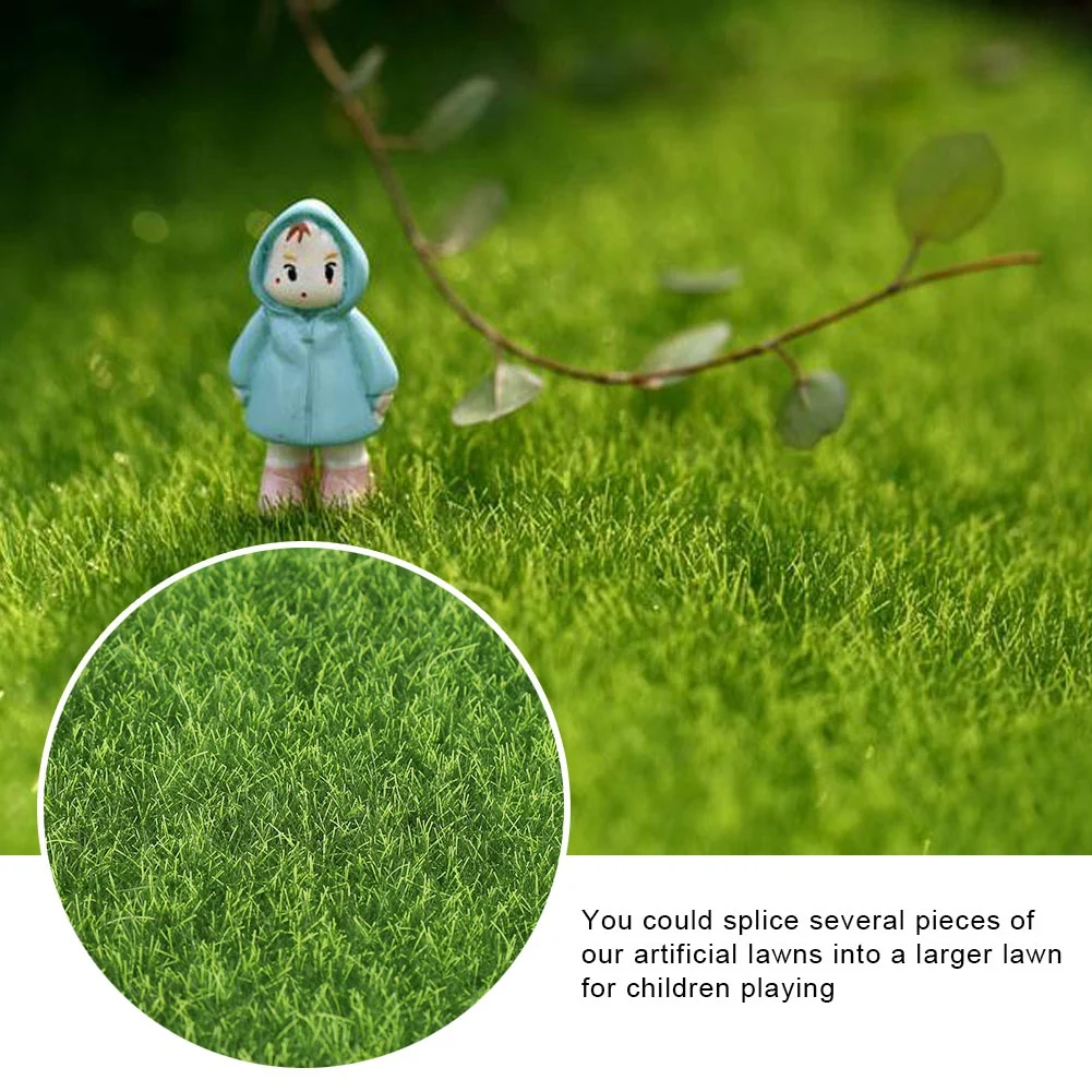 10 шт. реальный сенсорный поддельный мох искусственная трава коврик газон сад микро ландшафт мха трава Флорес орнамент домашний сад Декор