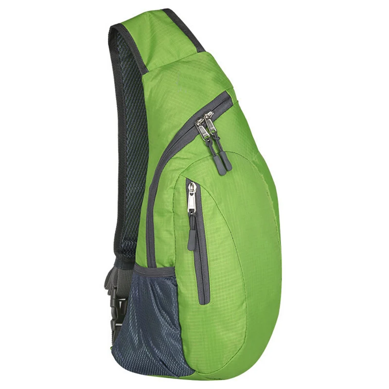 New Men Small Fold Over Chest Bag Pack Waterproof Travel Sport Shoulder