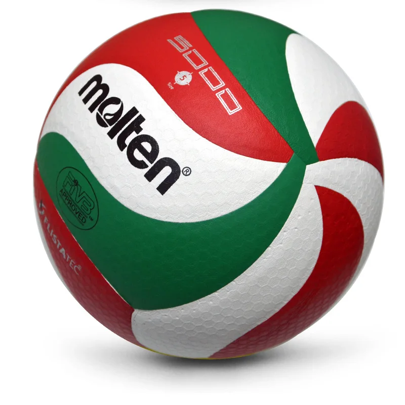 

PU Leather V5M5000 / VSM4500 Volleyball Ball Size5 Soft Touch Match Quality with Net Bag+ Needle Indoor Outdoor Game