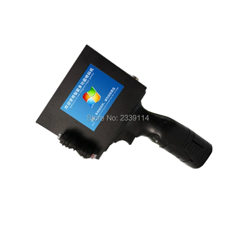 

Portable Handheld Inkjet Printer Code Printing Machine for Paper Towels, A4 White Paper, Textile, Wood, Cement Wall