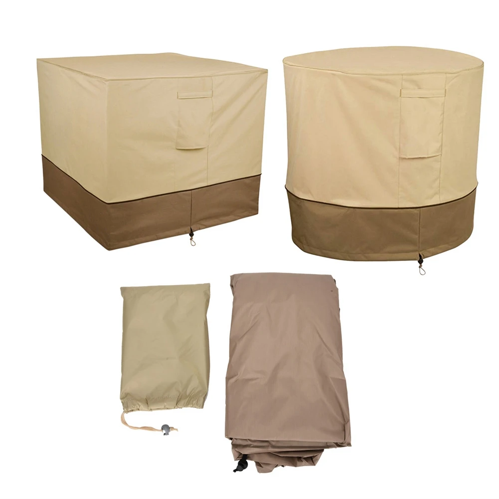 Dust Covers Outdoor Air Conditioner Cover Anti Dust Anti Snow