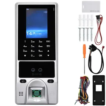 

12V 2A Face Biometric Fingerprint Recognition ID Card Access Control Attendance System Schuifdeur Systeem
