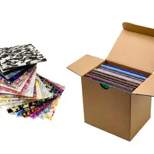 Полный набор акриловых(PMMA) двухсторонних целлулоидные листы, 98 мм x 98 мм x 3,0 мм(Д x Ш x Т), 27 цветов/комплект