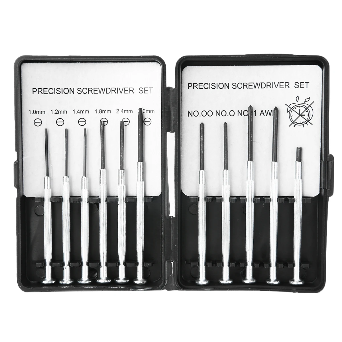 

11pcs 1/1.2/1.4/1.8/2.4/3mm Precision Screwdriver Set Phone Watch Jewellery Electronic Repair Tool Remover Screwdrivers
