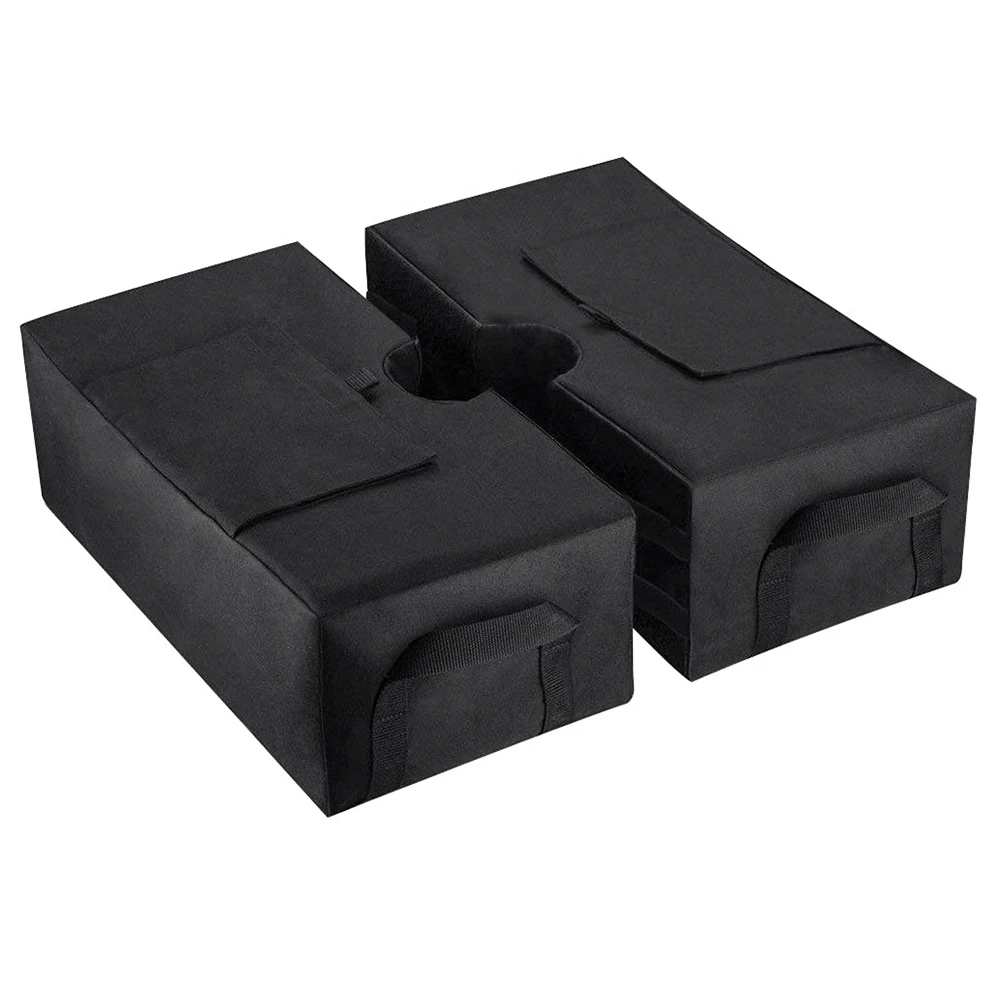 

Promotion! Umbrella Base Weight, 18 inch 2 PieceDetachable Umbrella Sand Bag, Fits Patio Beach Offset Cantilever & Standard O