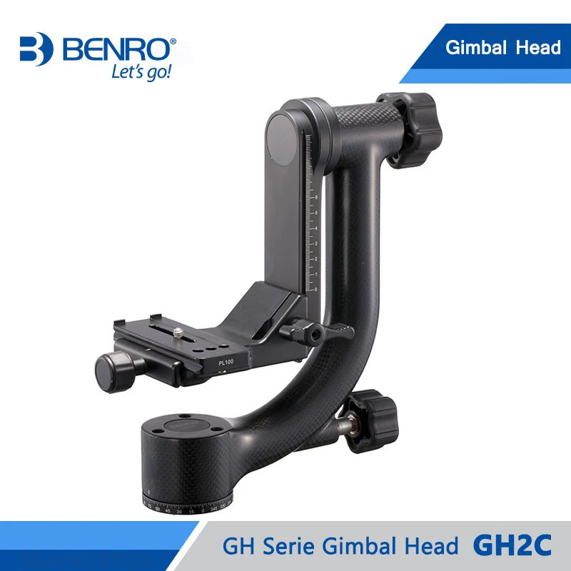 Benro GH2C GH3 GH5C Gimbal Head профессиональные карданные головки для SLR камеры длиннофокусный объектив DHL