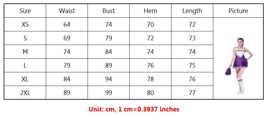 Костюм Чирлидера для девочек, музыкальная форма чирлидинга, нарядное платье XS-XL