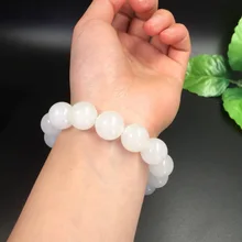Браслеты и браслеты распродажа Erkek Bileklik Pulseira Feminina браслет Чжоу Yu Ya Xuan Xinjiang Hetian Hand Hotan 15 14 мм бусины