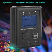 Многофункциональный конденсатор тестер Диод Триод резистор конденсатор Транзистор тестер измеритель емкости