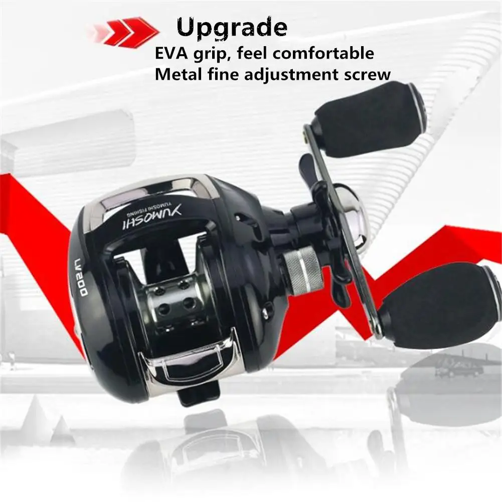 Bait Casting Fishing 12+1BB 6.2:1 Speed ratio Fishing Line Wheel High Strength Fishing reel Gear Left Right hand