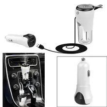 Увлажнитель для автомобилей ароматерапия тумана Fogger Автомобильный увлажнитель Мини Воздушный Распылитель ароматических масел автомобильное зарядное устройство двойной USB