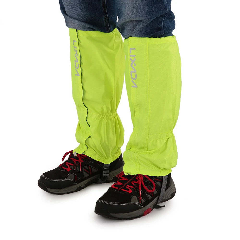 Lixada Gaiters Outdoor Unisex Zippered and Waterproof Cloth Gaiters