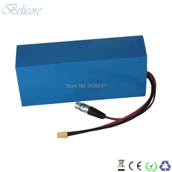 

Top quality customized 12S li-ion battery pack 44.4V 35Ah use brand power cells with 50.4V 4A charger