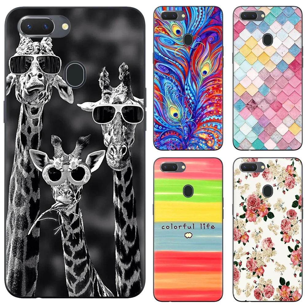 

New Arrival Phone Case For OPPO Realme 2 6.23-inch Fashion Design Art Painted TPU Silicone Cover Soft Case