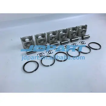 

D12D Pistons With Cylinder Piston Ring Set For Volvo