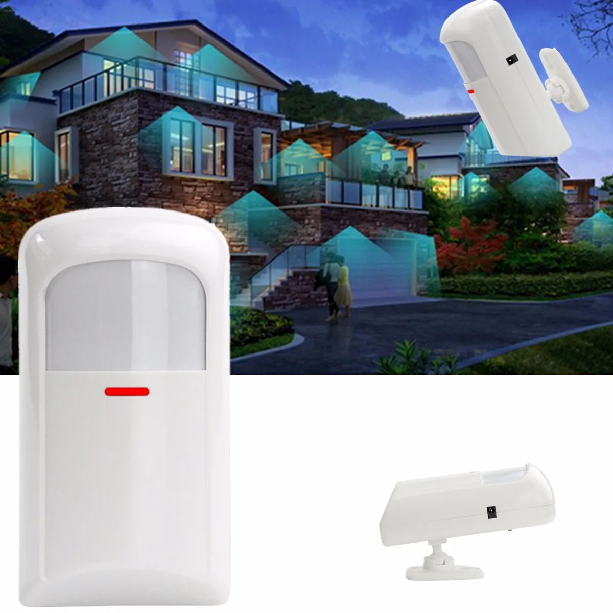 

1Pcs 433MHz Wireless PIR Detector Motion Detect Sensor Smart Infrared detector for Home Security WIFI GSM Alarm system