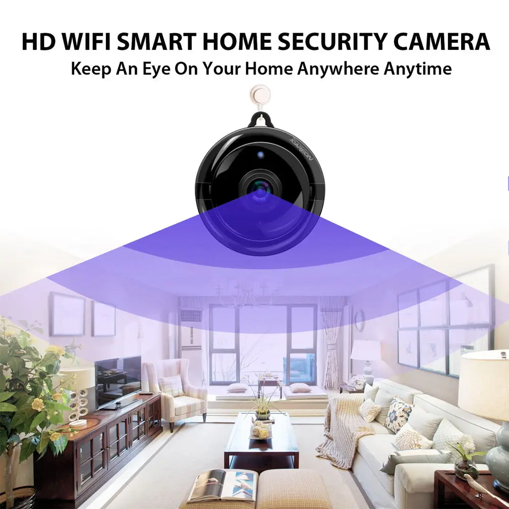 JOAREON ip камера безопасности Wi Fi беспроводная умная сеть Широкий Ангел наблюдения