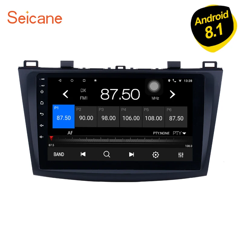 ##BUY Seicane 2Din Android 9.0 9 inch Car Radio For 2009 2010 2011 2012 MAZDA 3 GPS Navi car Multimedia Player Support Bluetooth WIFI
