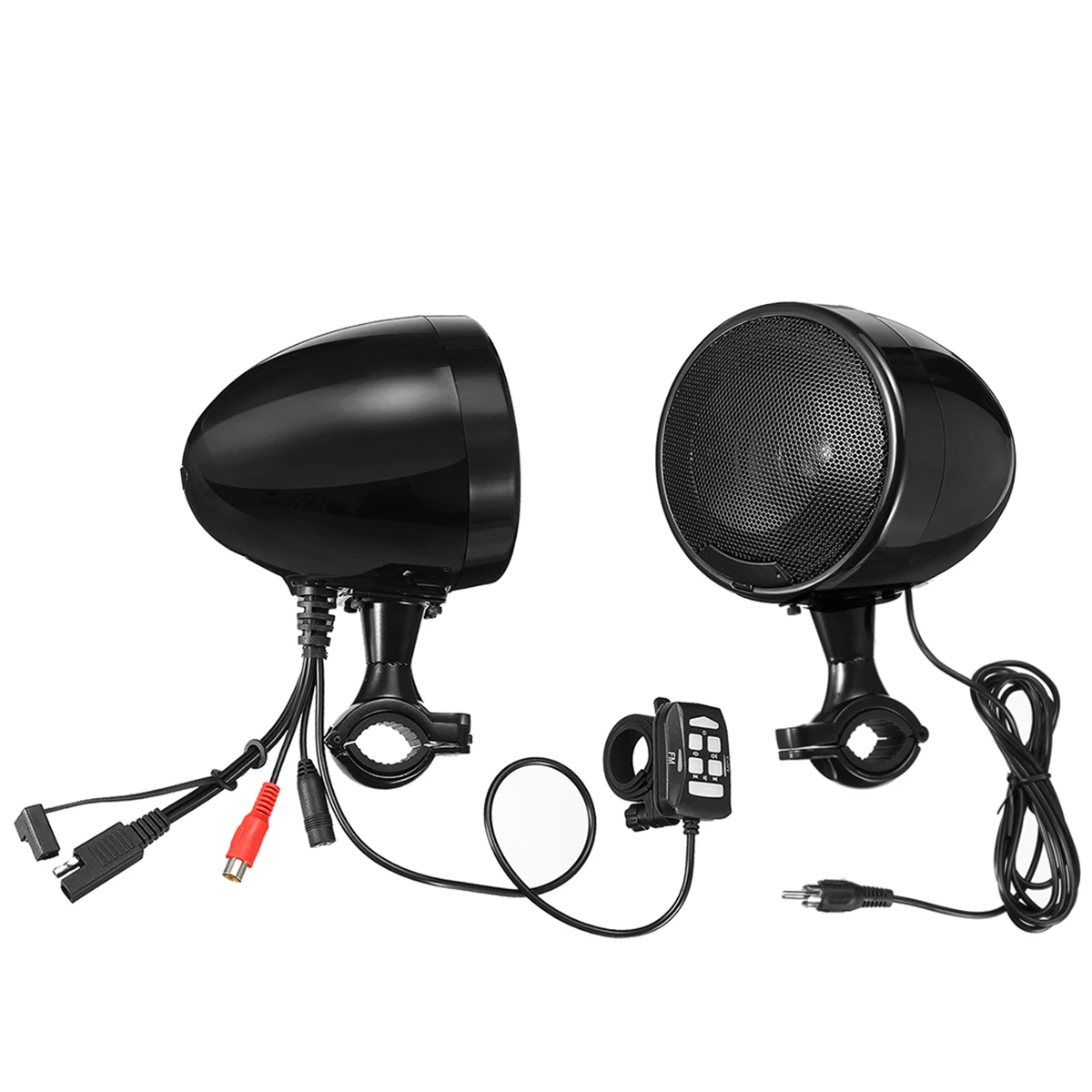  2019 New 600w Mp3 Music Audio Player Bluetooth Speakers For Motorcycle Waterproof Portable Stereo W