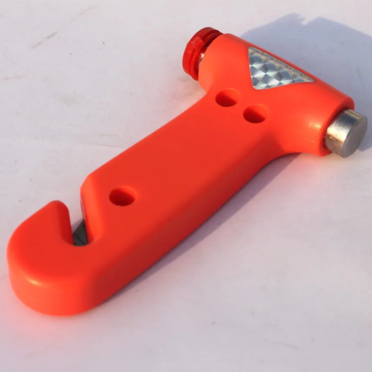 

2 in 1 Multifunction Hard Window Security Seat Car Safety Car Emergency Escape Life-Saving Hammer Belt Cutting Tool