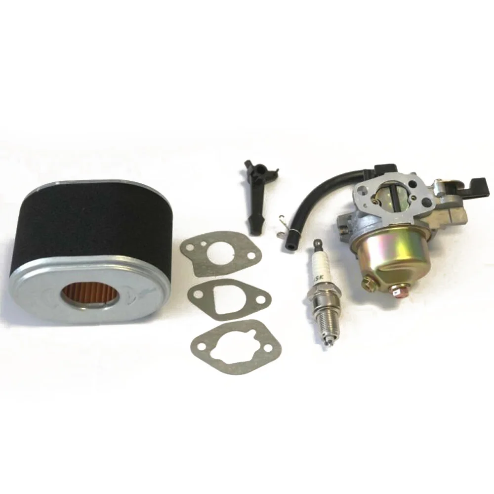 

8pcs Carburetor kit Carb Spark Plug Fuel Line Air Filter Kit Fits For Honda GX160 Engine tool new