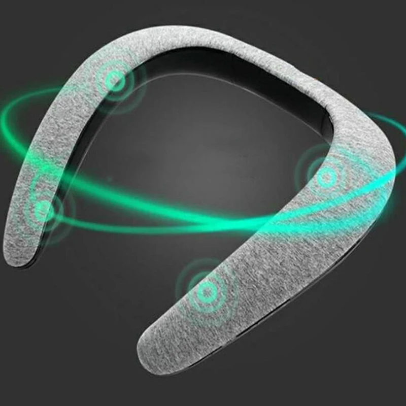 Беспроводной bluetooth динамик носимое кольцо с воротником на шее мини телефон