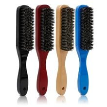 Плойка деревянная 1 кисть для ПК расчески портативная щетка для волос борода щетка из голландсокого дерева быстрая многофункциональная Мужская щетка для волос