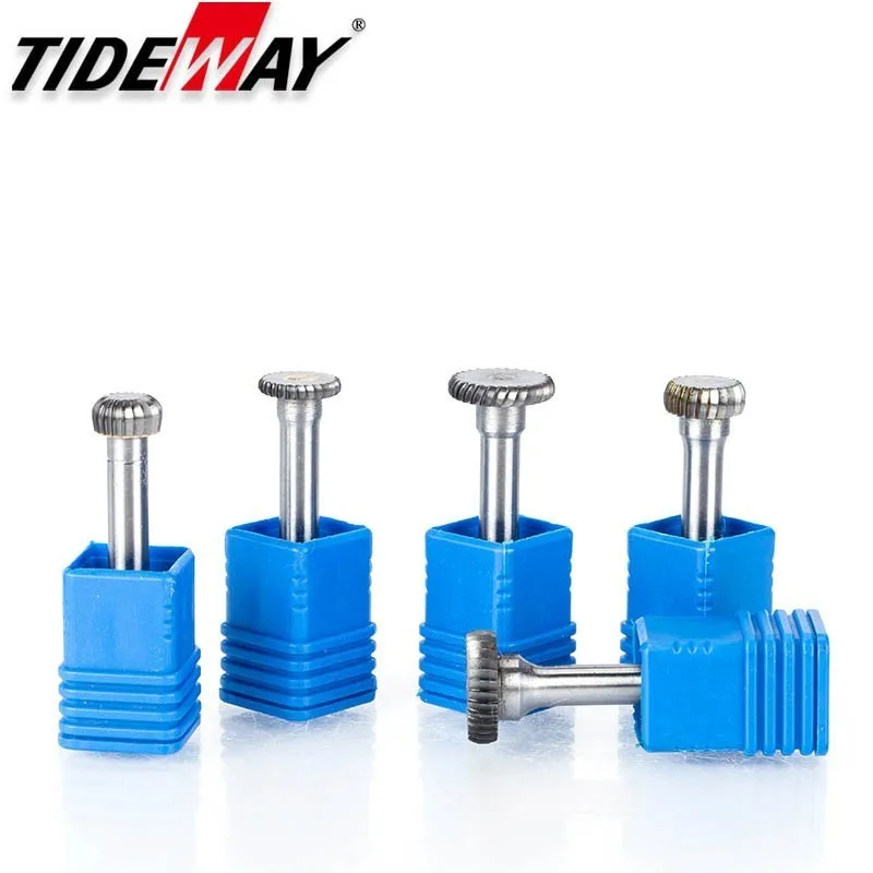 

Tideway 6mm Shank Tungsten Steel Cutter Metal Grinding Carving Rotary File Cylindrical Router Bit For Metal Polishing T Type