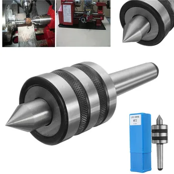 

2MT Triple Bearing Lathe Medium Duty for High Speed Turning CNC Work MT2 Precision Rotary Live Center Morse Taper