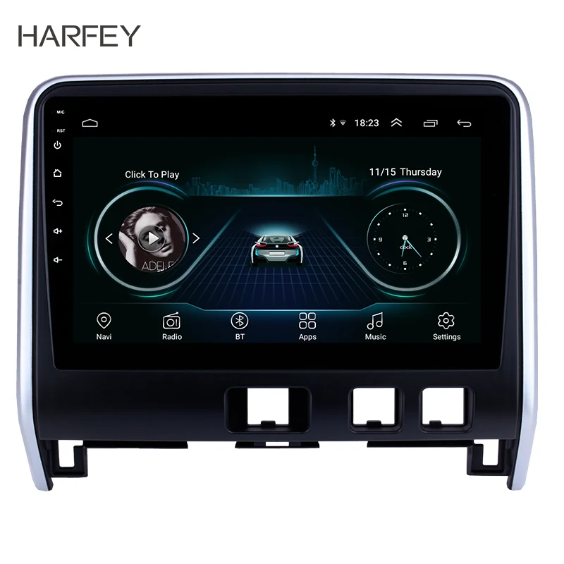 Головное устройство Harfey 10 1 дюйма Android 9 для 2016 2017 2018 Nissan Serena GPS навигация Bluetooth Wi Fi