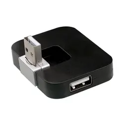 Беспроводной Micro USB 2,0 4-Порты и разъёмы дистрибьютор Multi Hub разветвитель Мощность для компьютера