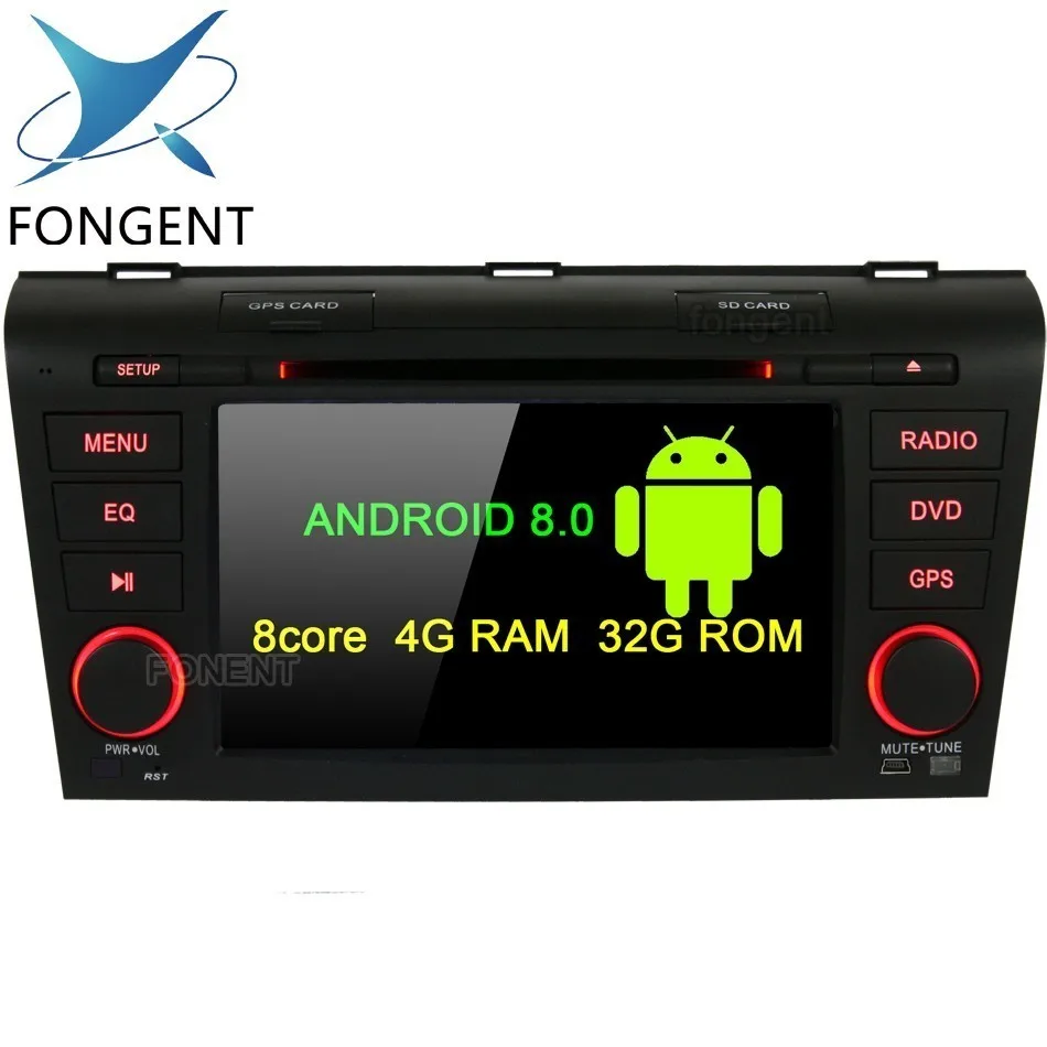 Android 8.0 4G RAM Octa Core Car DVD Player GPS Map RDS Radio wifi Bluetooth For Mazda 3 2003 2004 2005 2006 2007 2008 2009 DAB+ Android 8.0 4G RAM Octa Core Car DVD Player GPS Map RDS Radio wifi Bluetooth For Mazda 3 2003 2004 2005 2006 2007 2008 2009 DAB+