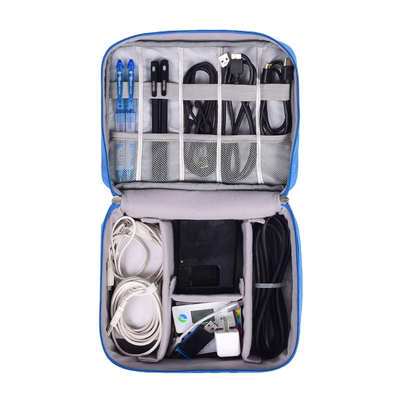 

Data line Storage Bag Power Bank Mobile Phone Hard Disk Case Sorting Pouch Small Items Organizer Traveling products Accessories