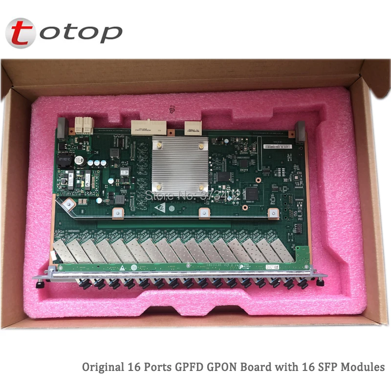 805 версия Huawei оригинал новый MA5680T MA5683T OLT 16 портов GPON плата GPFD с B + C ++ SFP