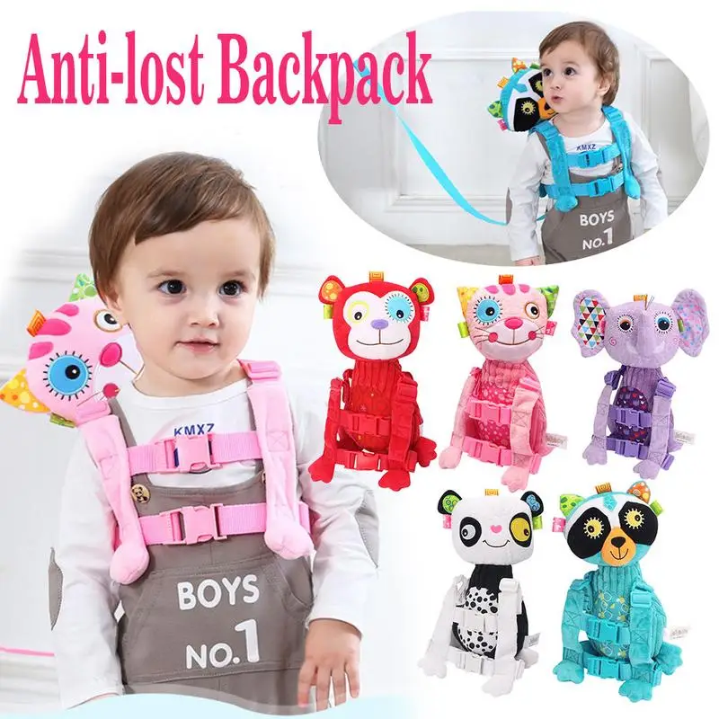 

Baby Safety Harness Backpack Toddler Anti-lost Bag Children Extremely Durable Sturdy And Comfortable Schoolbag
