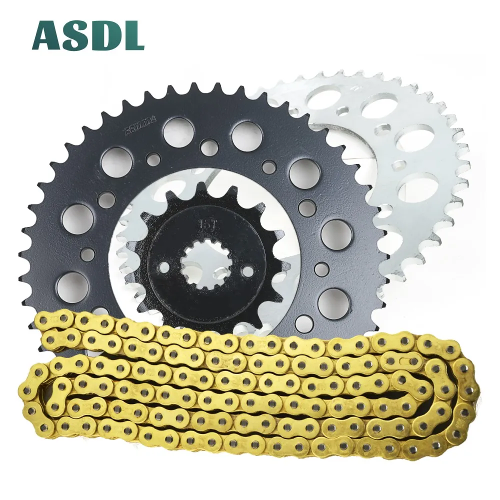 

520 15T 47T Motorcycle Best Quality Transmission Drive Chain and front rear sprocket set for HONDA XR650 R XR 650 2000 - 2007
