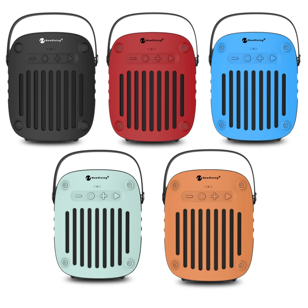 NewRixing NR-4014 Портативный беспроводной Bluetooth стерео динамик мини-плеер | Электроника