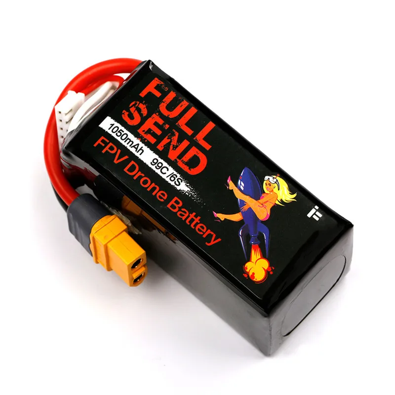 IFlight FullSend аккумулятор lipo XT60 Plug мАч В 22 2 s в 6 99C 1050 для RC FPV гоночный Дрон вертолет