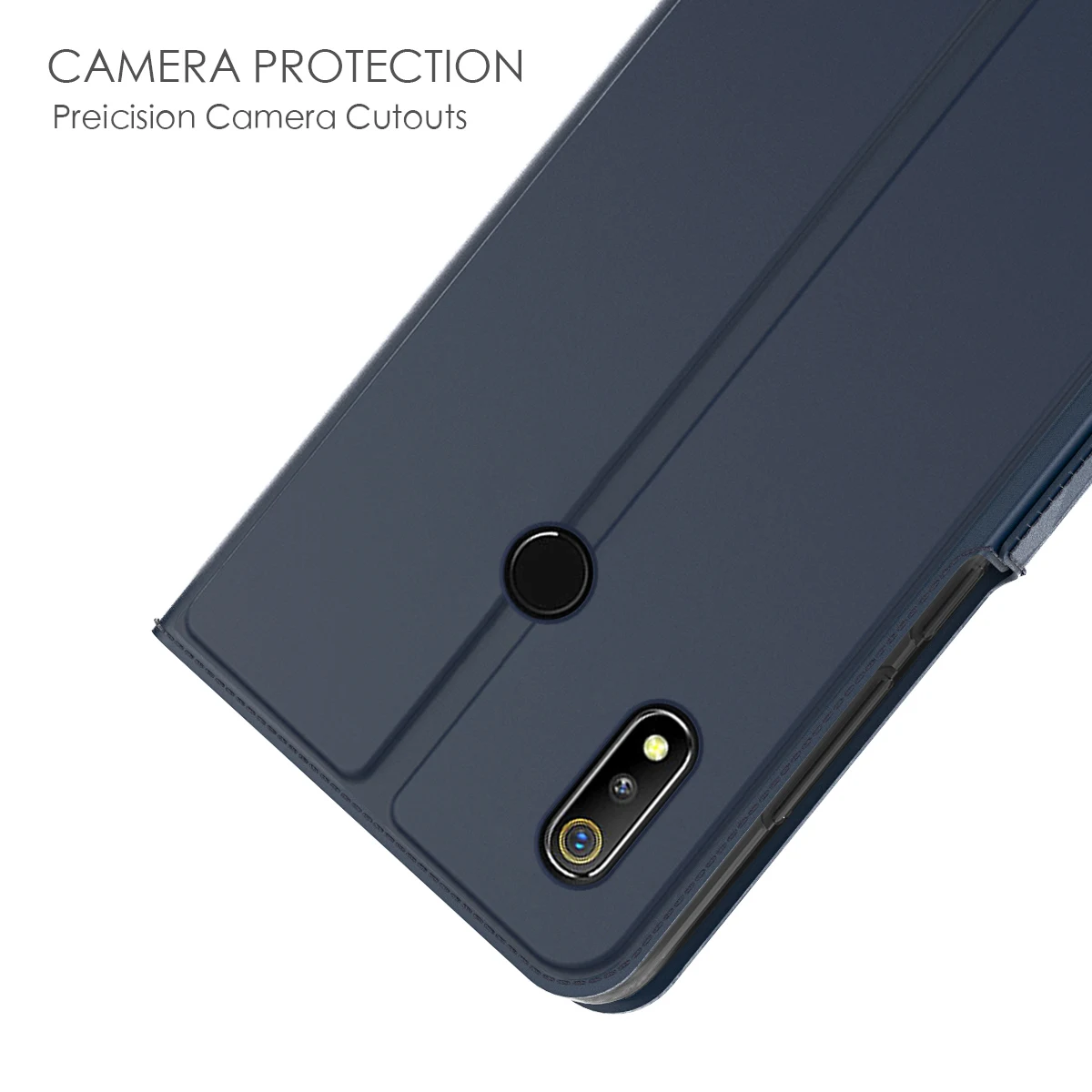 Чехол из искусственной кожи для Oppo Realme 3 OPPO F11 Pro с откидной крышкой и подставкой