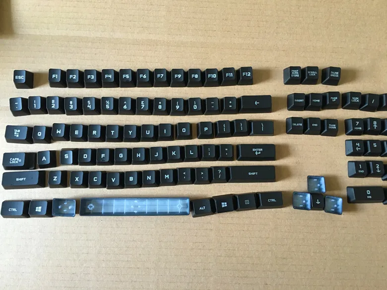 Original Ctrl Alt Tab Ganhar Espaço Tampões de Chave para Logitech Teclado Mecânico G810 Tampa com Tampa de Chave Livre Extrator 1pc - Imagem 4