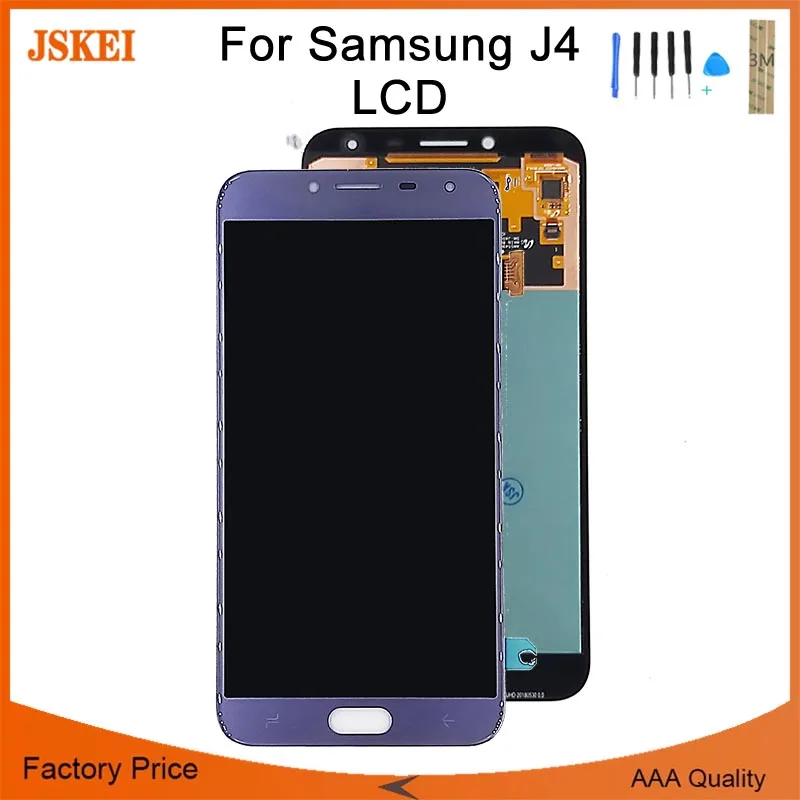 

For Samsung For Galaxy J4 J400 J400F/DS J400G/DS LCD Display Screen Touch Digitizer Assembly Replace LCD No Dead Pixel 5.5 inch