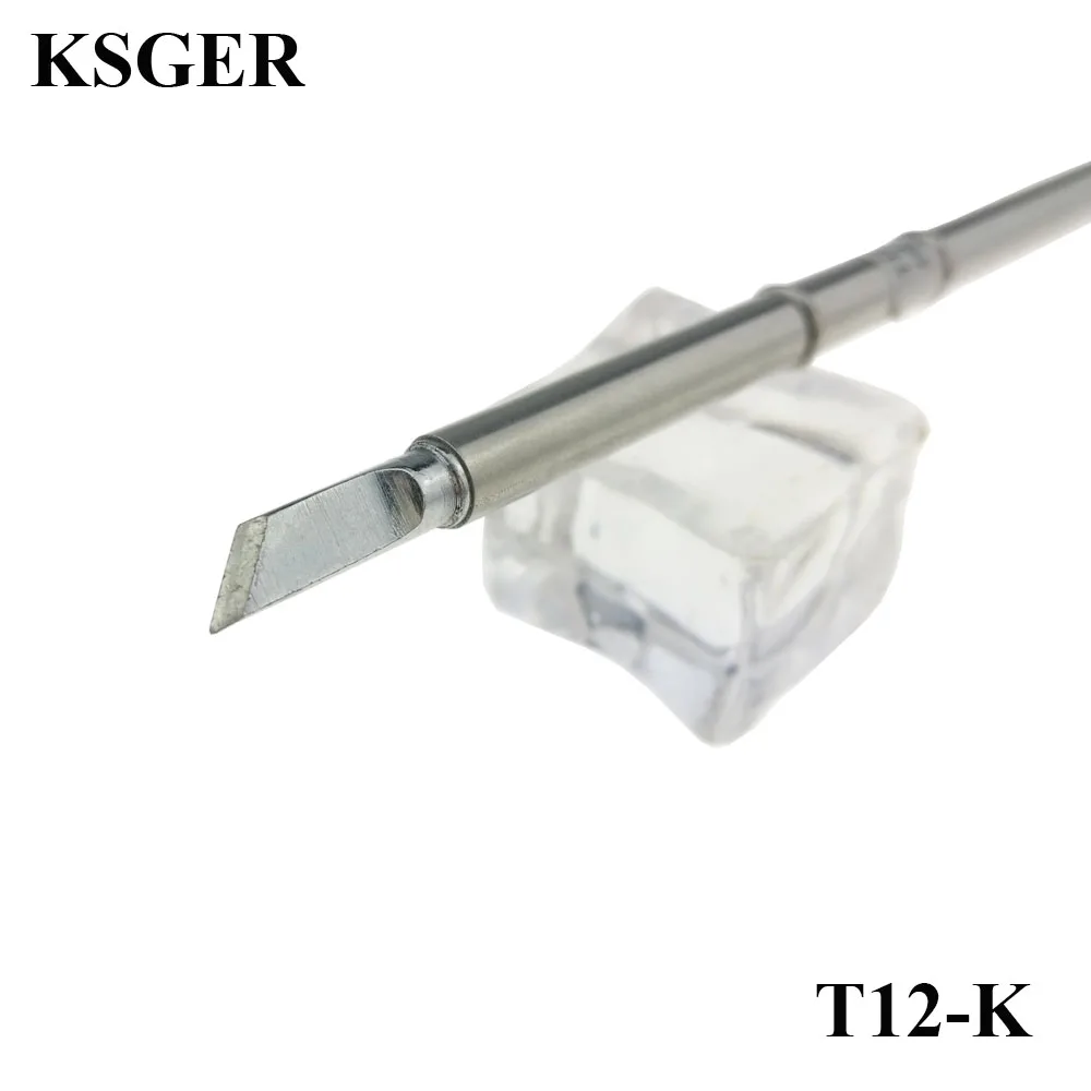 

KSGER T12-K Tips STM32 OLED/LED Soldering Station DIY Welding Tip Soldering Iron For FX951 Hand8S Melt Tin Repair Tools