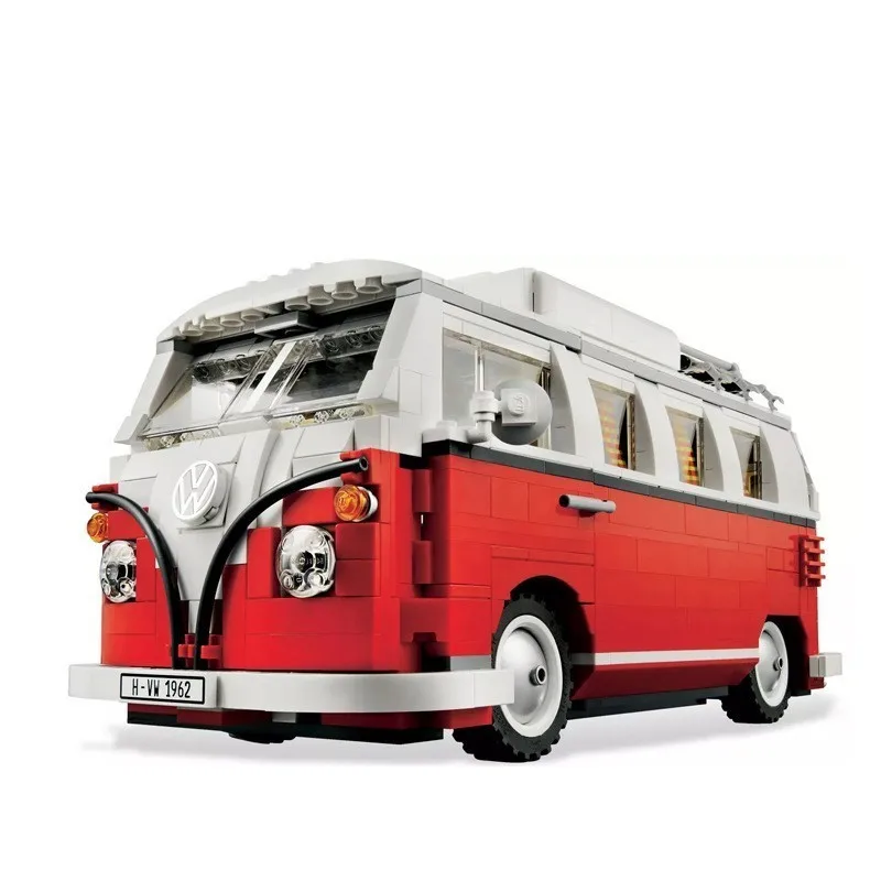

Lepin Building Blocks Compatible Legoed Technic Building Blocks Volkswagen T1 Camper Van Model Block Legoed Block Toys For Kids