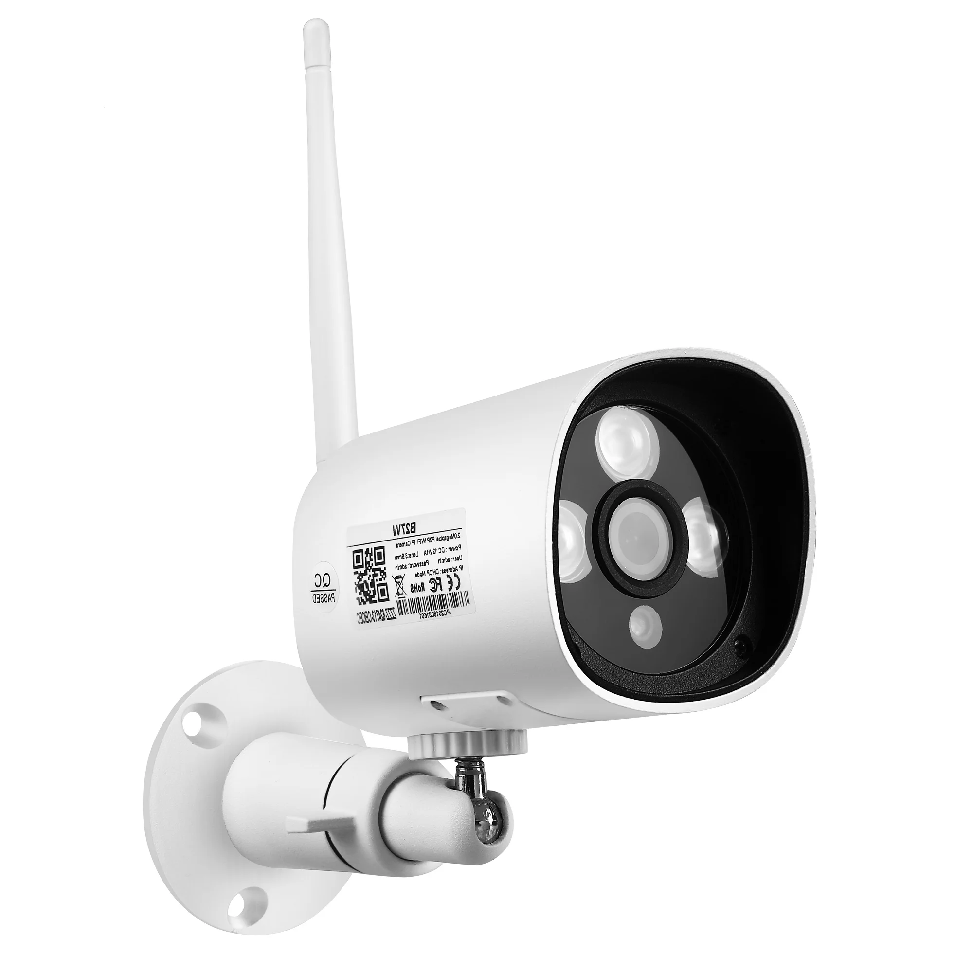 

B25W 200W Pixels IP Wireless Camera CMOS Image Sensor Cost-effective External Card Audio Listening Waterproof Camera Outdoor