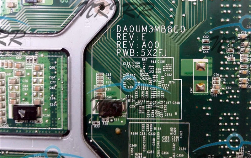 953pn 0k98k D41wk Prp72 Da0um3mb8e0 Rev E Rev A00 Pwb 5x2fj Hm55 Pga989 Motherboard For Dell Inspiron 1464 Motherboards Aliexpress
