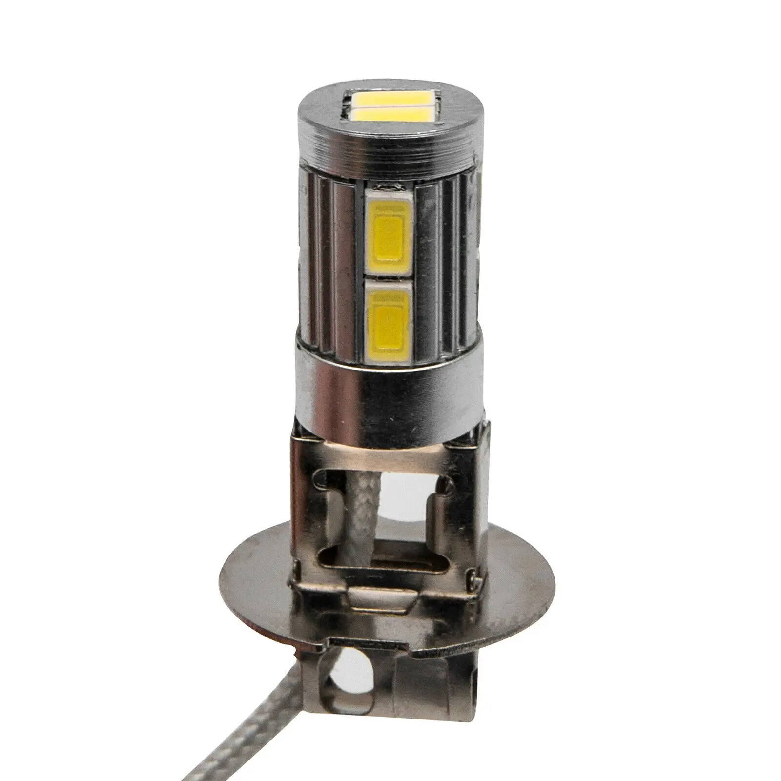 2xH3 5630 SMD 10 светодиодные лампы ксеноновые белые 6000K 12 В Автомобильные