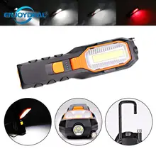 Enjoydeal COB Светодиодный фонарь для работы USB Перезаряжаемые светильник гибкий магнитный фонарь светильник инспекционная лампа аварийный Маяк N2